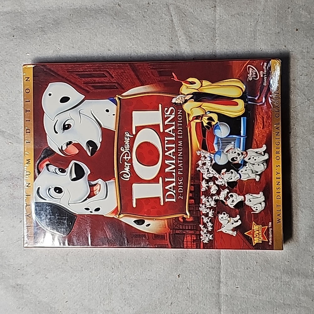 Free Add-on Item- 101 Dalmatians Platinum Edition DVD